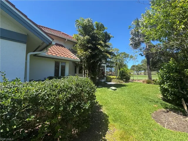 NE corner of home/yard