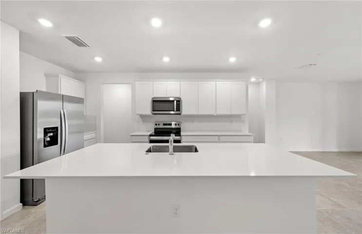 Interior of completed home