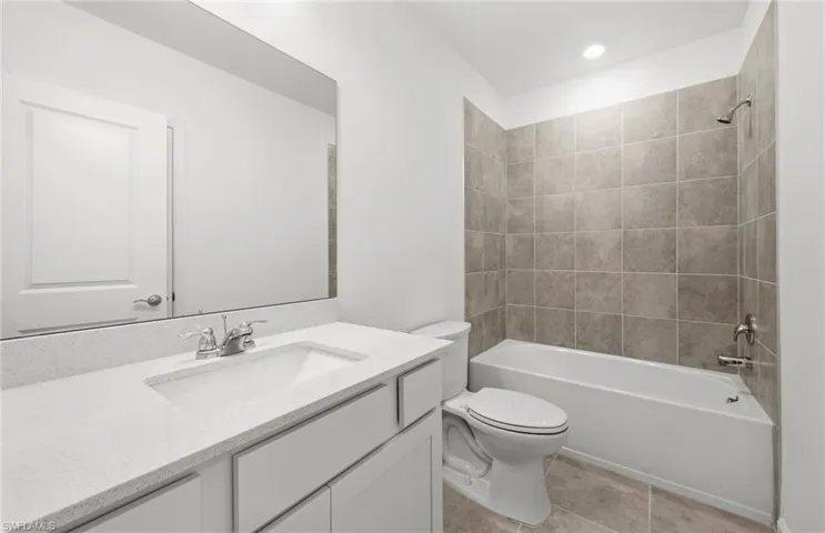 Interior of completed home