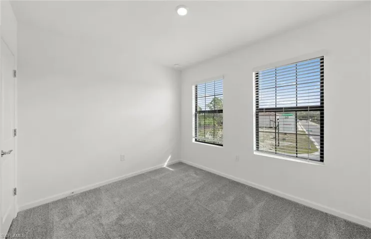 Interior of completed home - Bedroom 2 of 3
