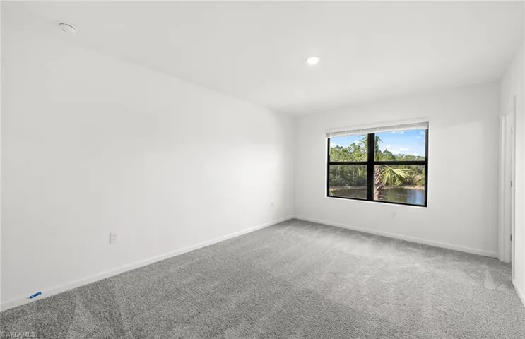 Interior of completed home