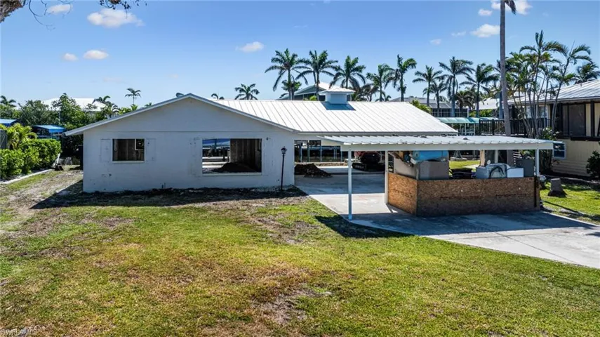 Existing home that requires remodel per building plan.