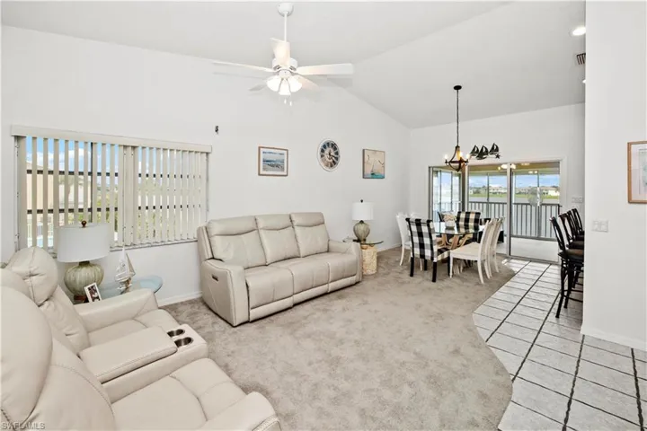 enter into the spacious, bright living room