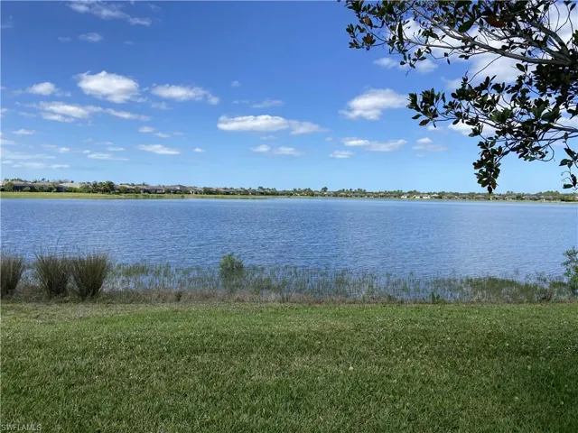 View of lake from your back yard outside of pool area