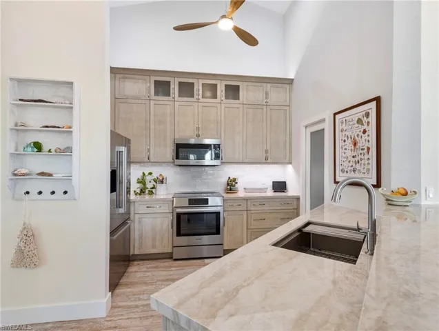 Remodeled kitchen