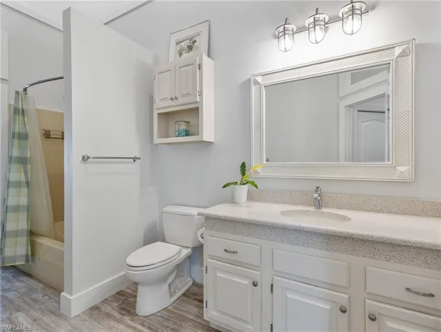 Remodeled guest bathroom