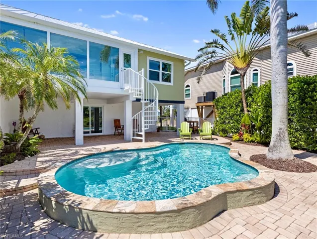 Two boat lifts and dock come with property