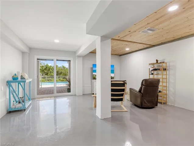 Down stairs A/C  space