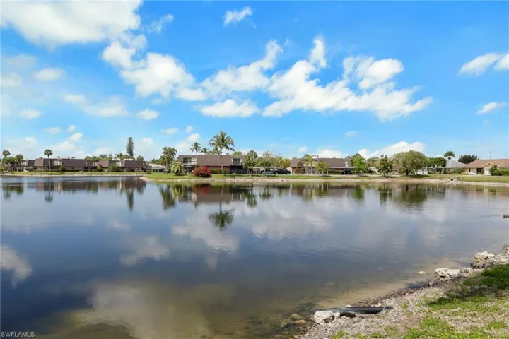 Water view from backdoor