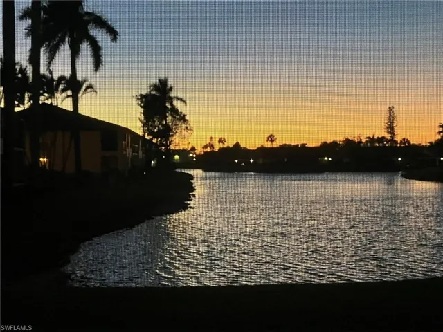 Setting sun view from lanai