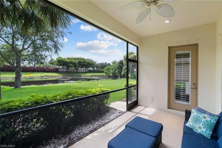 Screened lanai