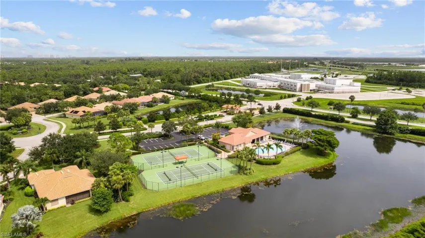 View of the clubhouse
