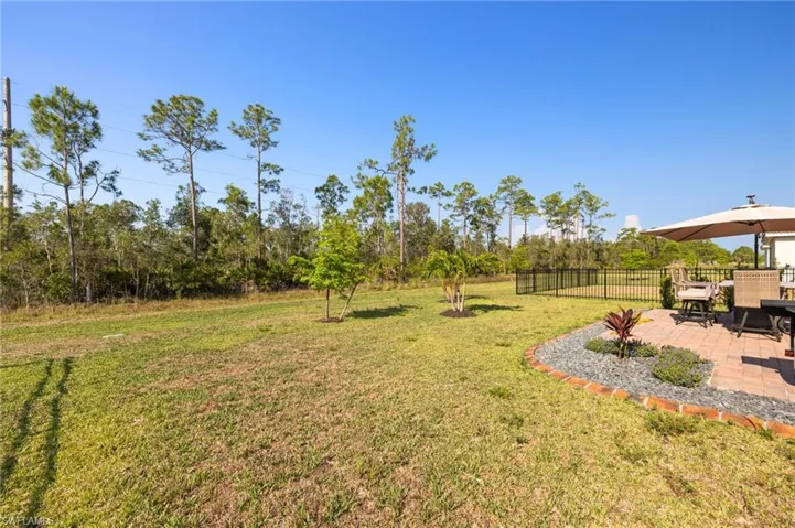 View of yard featuring a patio area