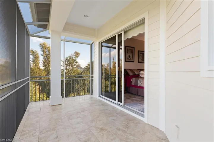 Unfurnished sunroom with floor to ceiling windows and healthy amount of natural light