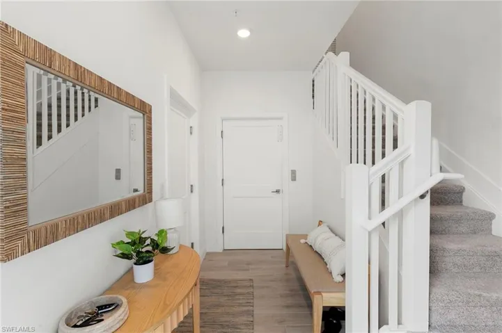 Entry Way with Elevator