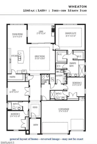 Wheaton Floor Plan