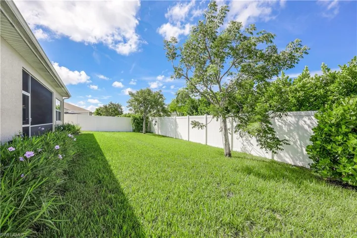Fenced Backyard for Privacy
