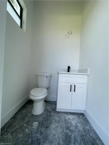 Half bath outside
