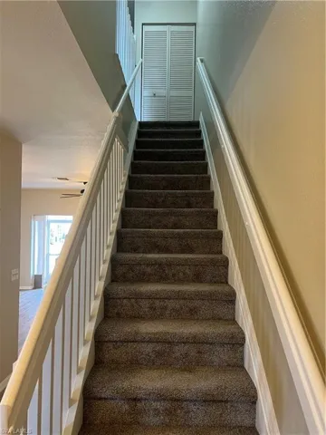 View of stairway