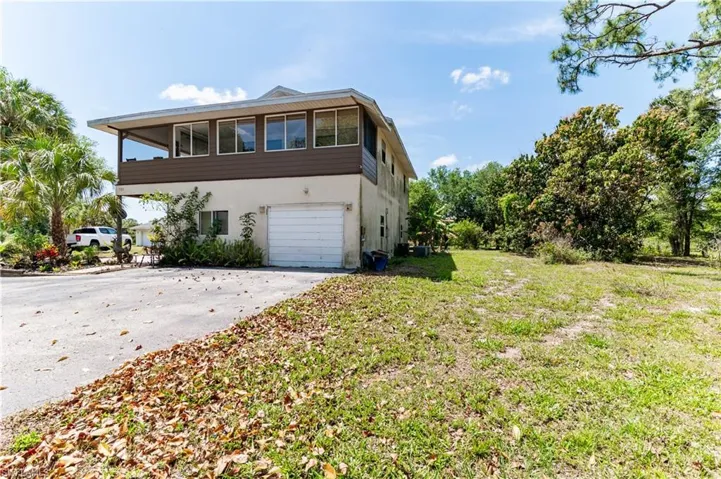 Garage under house.