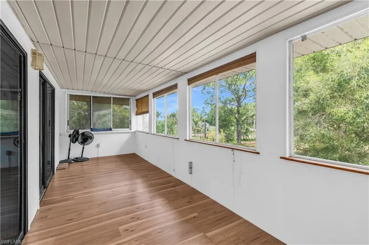 Enclosed lanai-upstairs