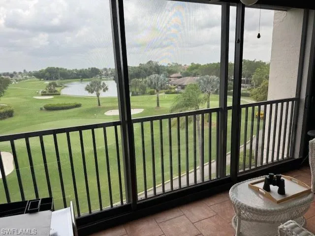 view of the 9th and 1st holes