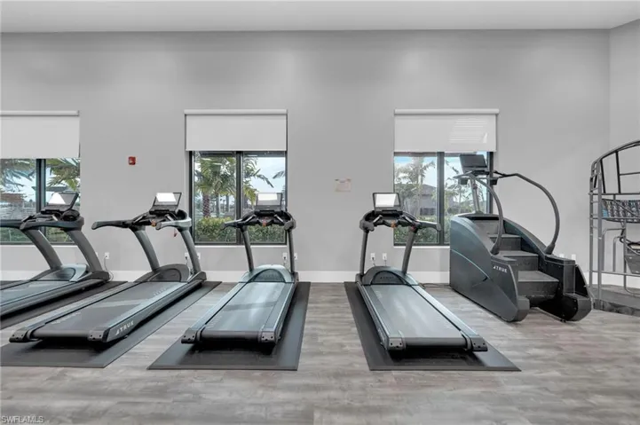 View of exercise room