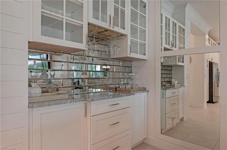 Built in Bar in the living room