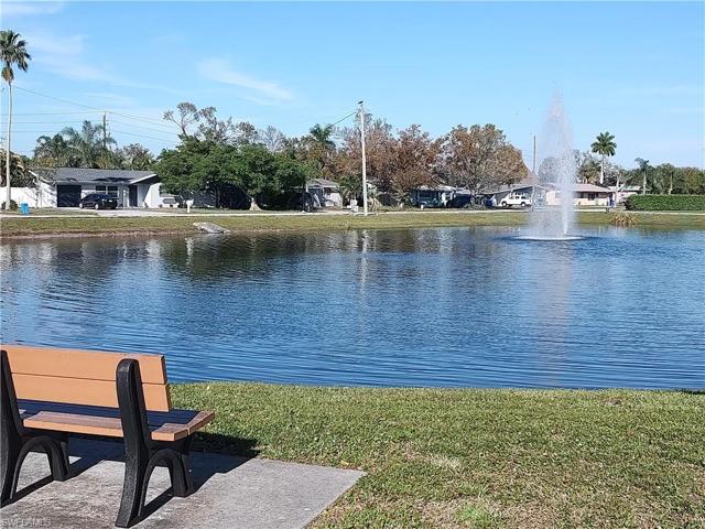 Across the street