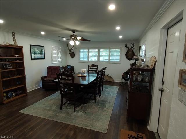 Currently used as a dining room
