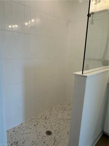 Primary Bathroom with Tiled Shower