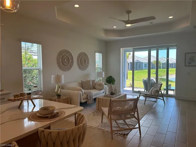 Open Floor Plan with all Hurricane Impact Windows through out!