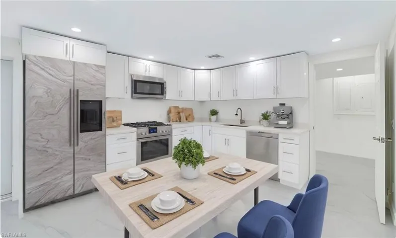 Staged 1st floor Kitchen