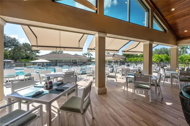 View of patio / terrace with a community pool