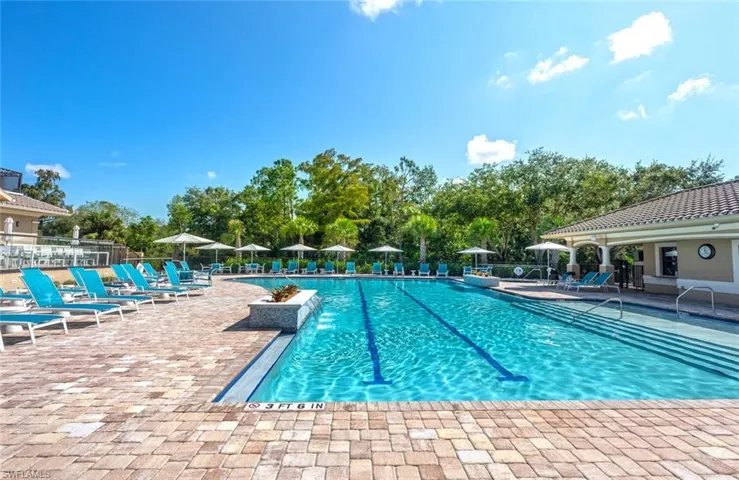 View of pool featuring a patio and pool water feature