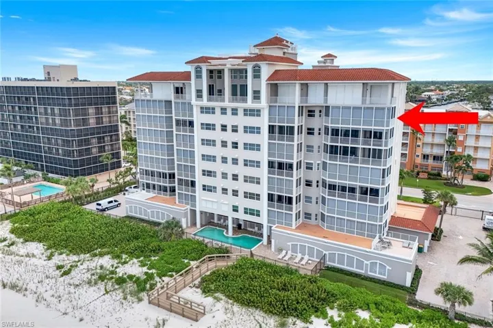 View of Sea Chase from the Gulf-side of the building