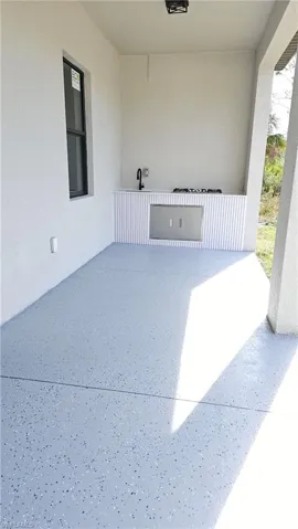View of patio