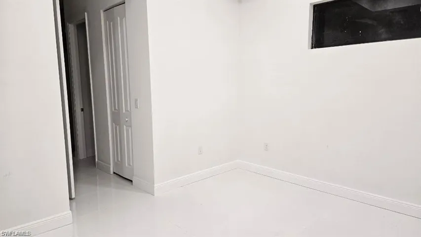 View of spare room