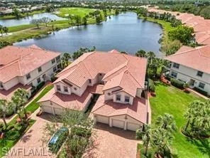 Direct south lake & golf view.  Large lawn between buildings
