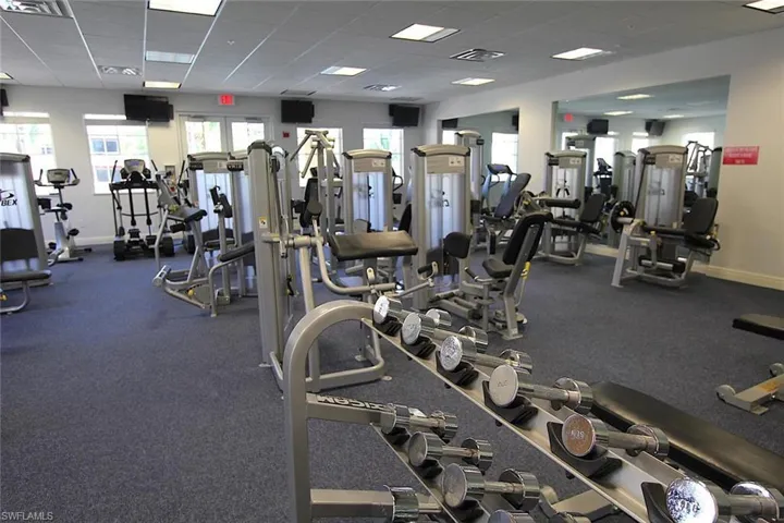 State of the art fitness center