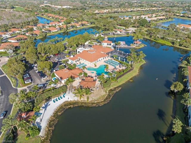 Aerial view of Amenity center