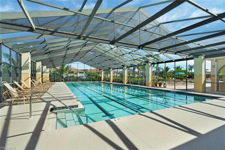 Indoor lap pool