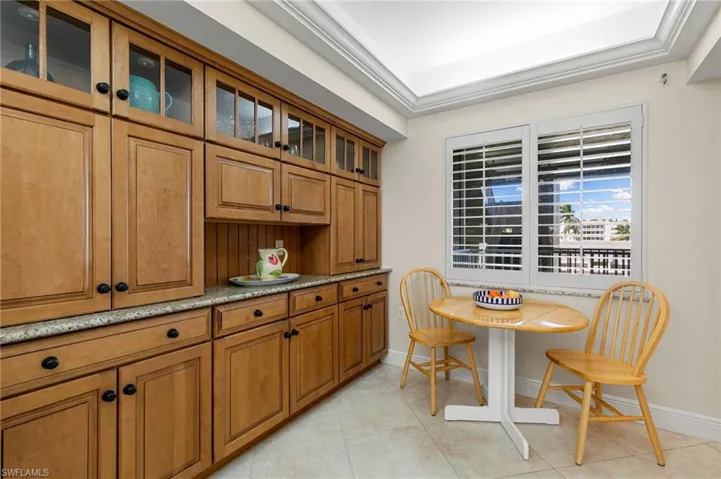 Spacious kitchen with plenty of cabinet space