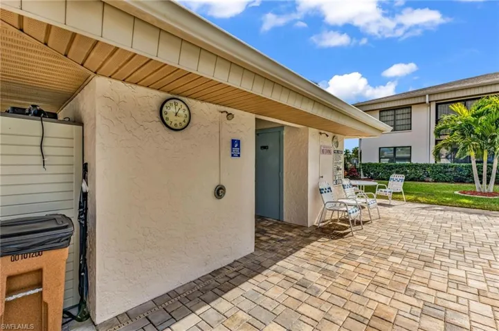 bathrooms and outdoor shower