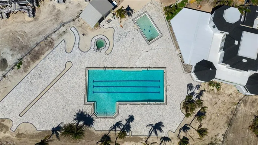 Aerial Overview Pool