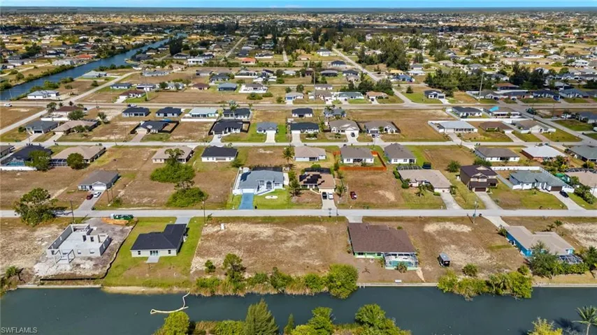View of property location featuring nearby suburban area and a nearby body of water