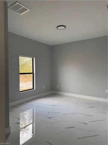 View of spare room
