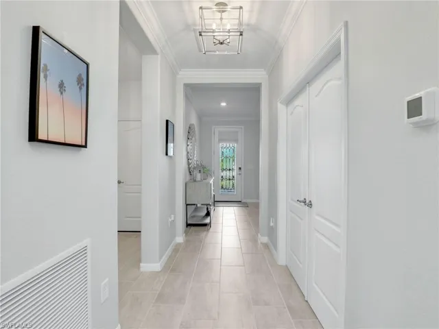 Front glass door