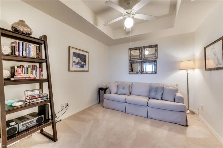 This room can be used for an office, den or 3rd bedroom
