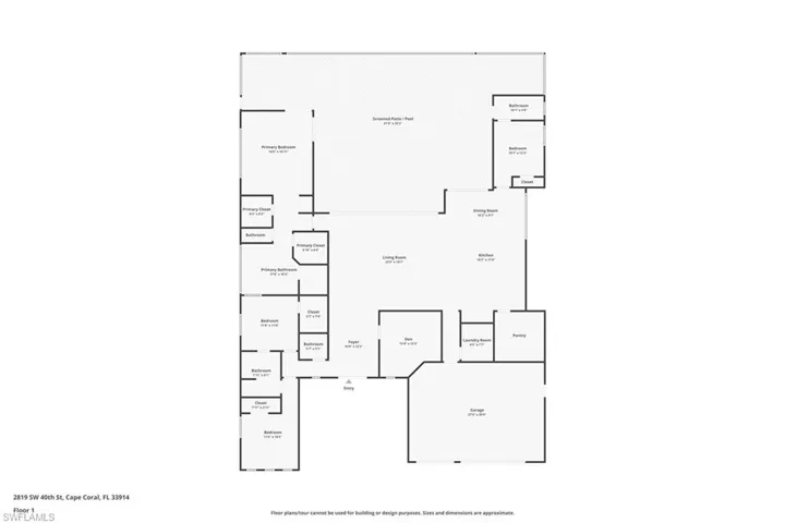 2819 Sw 40th St, Cape Coral, Florida 33914